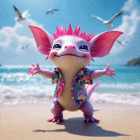 Relax Vacation GIF by pixoltl