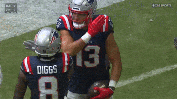 Stefon Diggs Celebration GIF by New England Patriots