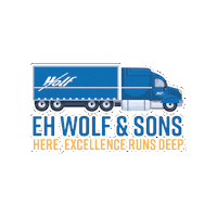 Mack Truck Oil Sticker by EH Wolf