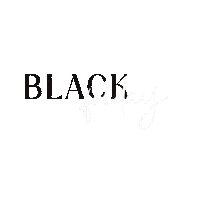 Andreadelhoyostudio white black friday sale Sticker