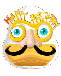 Happy Birthday 誕生日 Sticker by ONIUSA