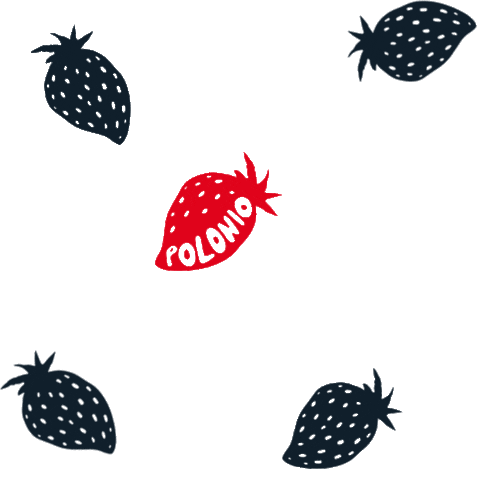 polonio giphyupload strawberry frutilla polonio Sticker