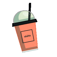 cafesketo coffee cafe coffeecup cafe sketo Sticker