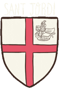 Sant Jordi Mallorca Sticker