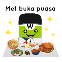Food Islam Sticker by Wakuliner