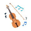 Violin Instrument Sticker by Ruyton Girls School