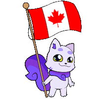 Canadian Hockey Sticker by Lucky Kat Studios