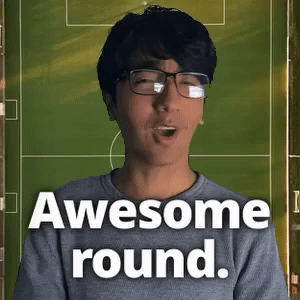 Awesome round.