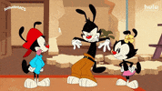 Shocked Pinky And The Brain GIF by HULU