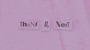 Thank U Next GIF by Ariana Grande