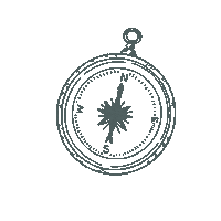 Compass Norte Sticker