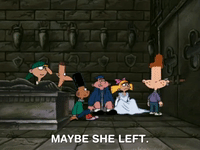hey arnold nicksplat GIF