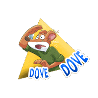 Dove Sticker by Geronimo Stilton