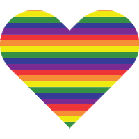 gay pride love Sticker by DKNY