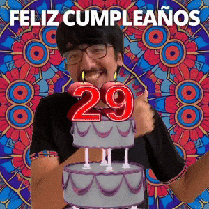 ¡Feliz 29.º cumpleaños!