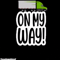 truckingwithrmf truck on my way omw trucks GIF