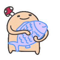 摸魚 Sticker