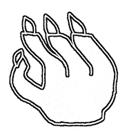 Giftige Finger Sticker by Soybot