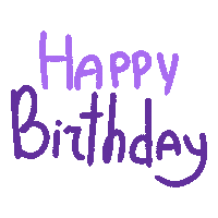 Happy Birthday Sticker