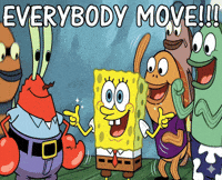 Spongebob Move GIF