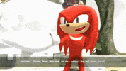 Sonic The Hedgehog Knuckles GIF