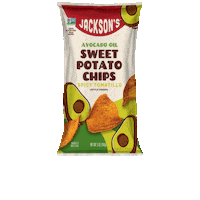 Snacks Tomatillo Sticker by Jacksons Chips