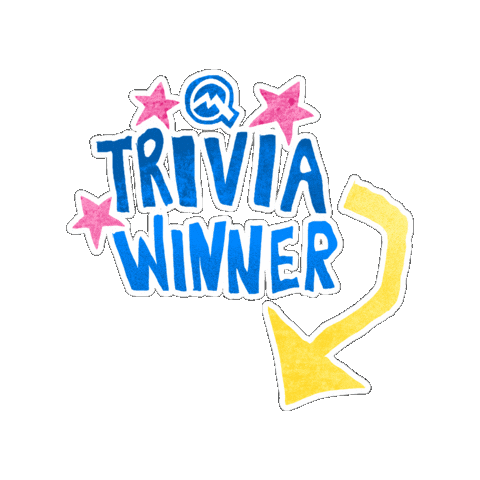 Winner Trivia Sticker by Quiz Meisters