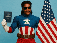 Captain America Usa GIF by Jukebox Saints
