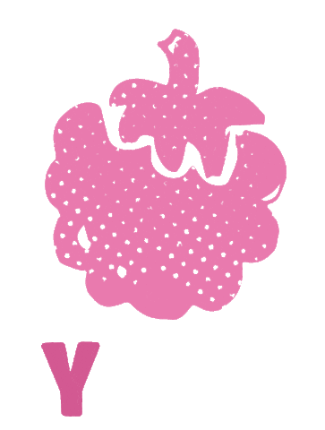 JOMcandy yummy yum delicious raspberry Sticker