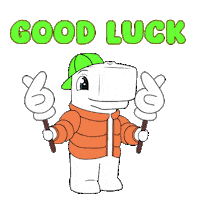 Cheers Good Luck Sticker by Ordinary Friends