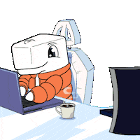 Working At Work Sticker by Ordinary Friends