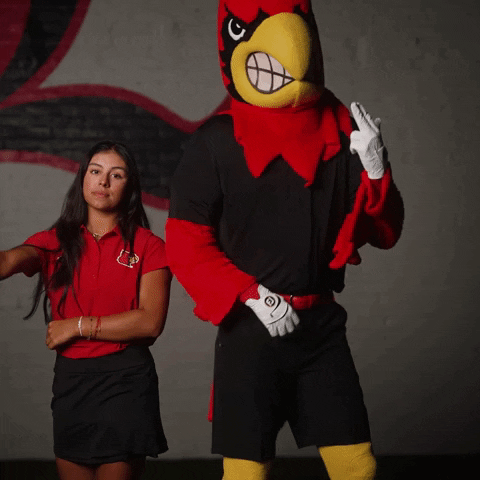 Louie Ls Up GIF by Louisville Cardinals