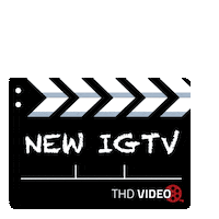THDVideo igtv slate clapperboard filmproduktion Sticker
