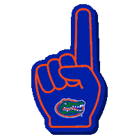 University Of Florida Sticker by College Colors Day