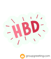 GroupGreetingcards party birthday happy birthday happybirthday Sticker
