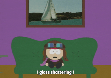shattering stan marsh GIF by South Park 