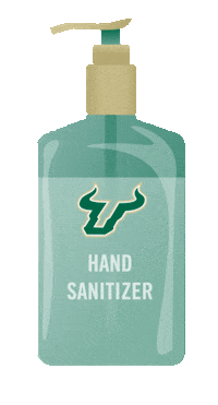 South Florida Cleaning Sticker by University of South Florida