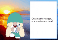 Gnome Sunrise GIF