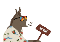 300Agency cerveza nono 300 mula Sticker