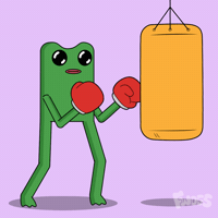 Knockout Fitness GIF by fwogs