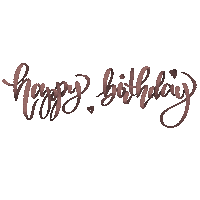 Happy Birthday Sticker