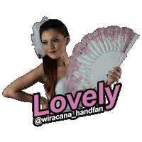 Pink Love Sticker by Wiracana Handfan