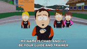 pleased water GIF by South Park 