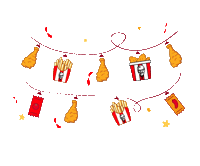 Christmas Sticker by KFC Thailand