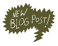 WAWWAclothing new blog post wawwa Sticker