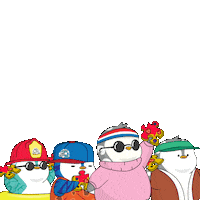 Puzzle Penguin Sticker by Pudgy Penguins