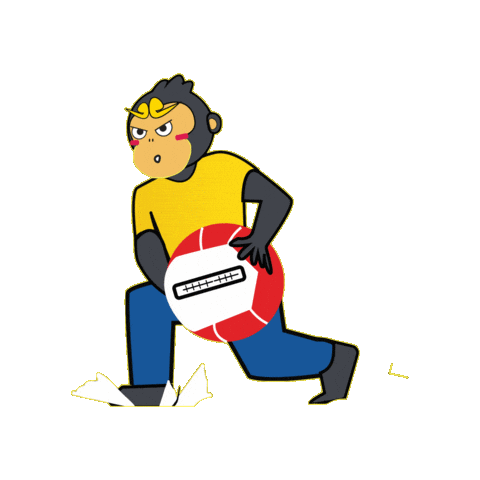 Activechimpmadslam Sticker by The Active Chimp