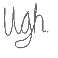 Stop Ugh Sticker