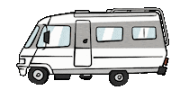 Campervan Sticker by The Upcycling Camper