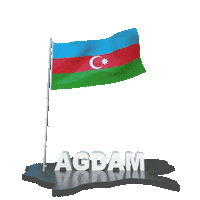 Azerbaijan Karabakh Sticker